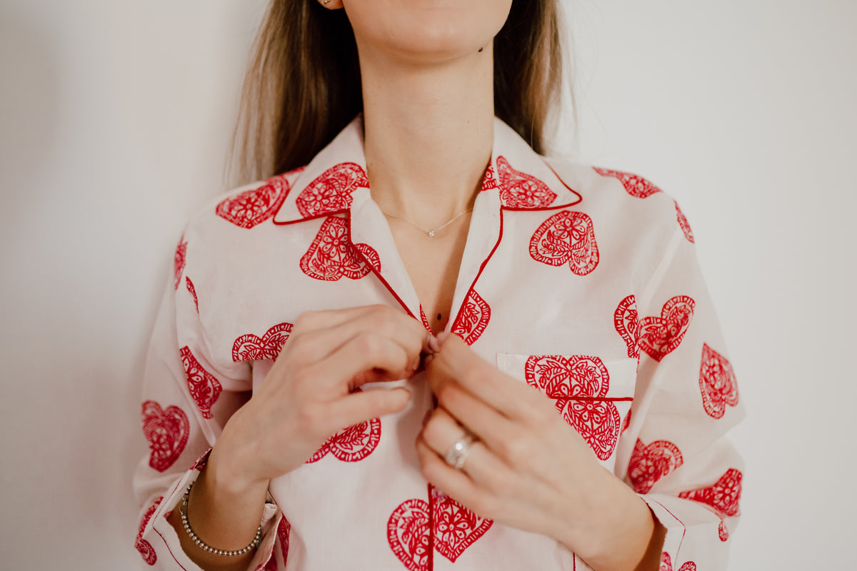 Long Pajama Sets - All You Need Is Love