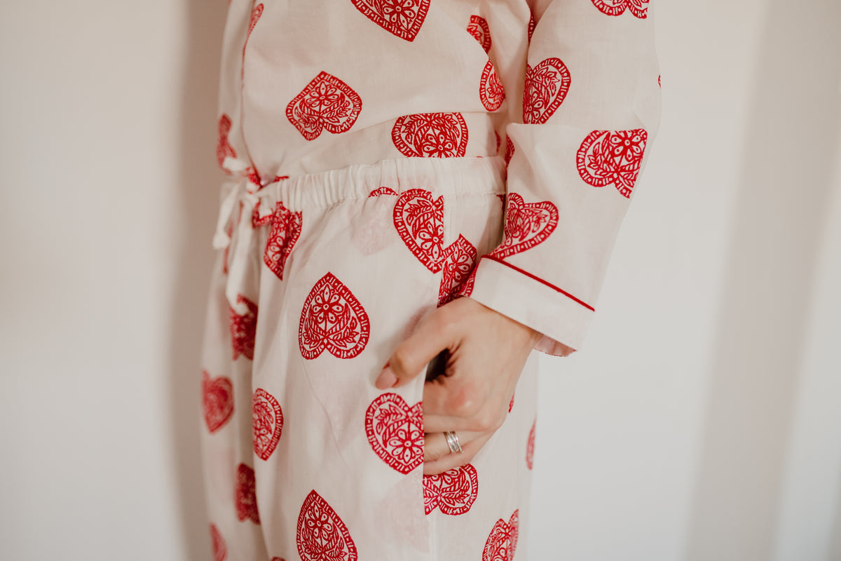 Long Pajama Sets - All You Need Is Love