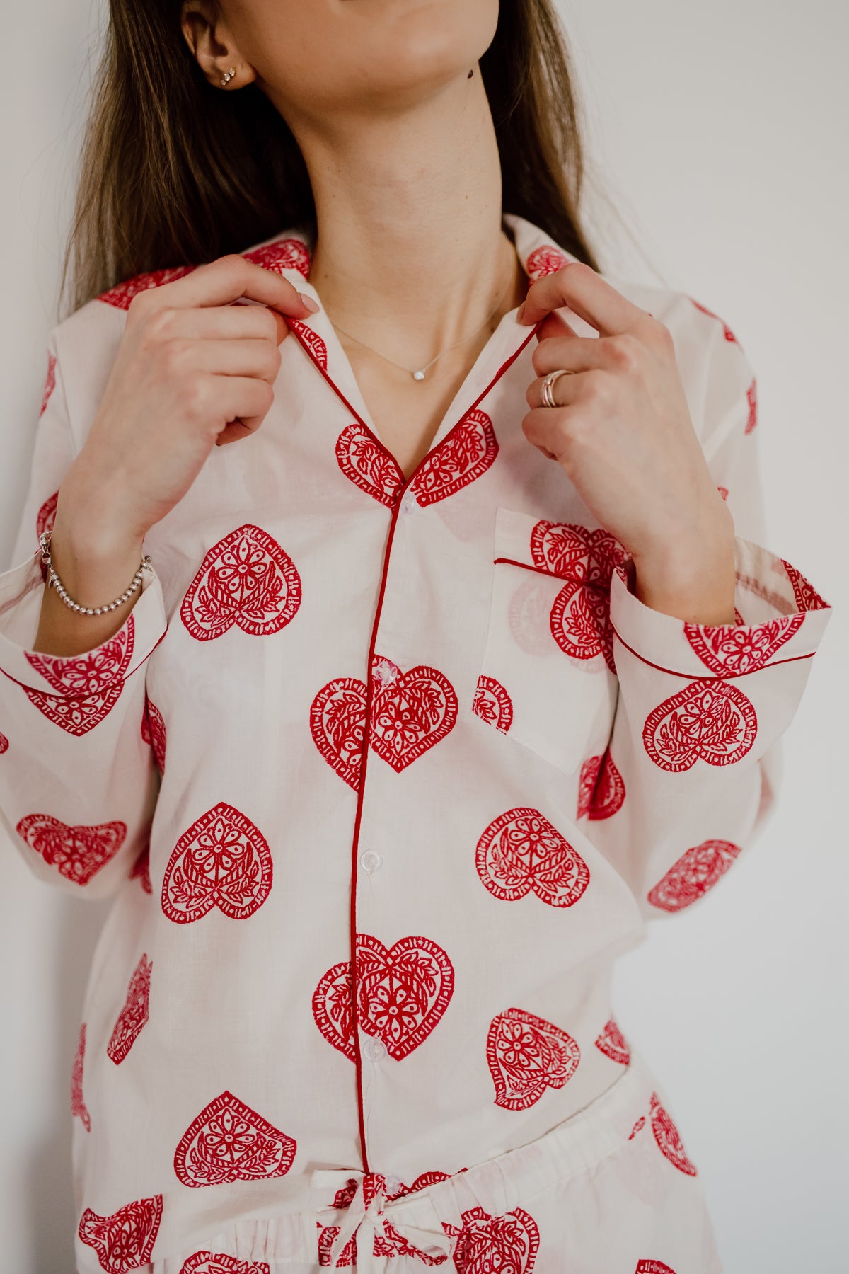 Long Pajama Sets - All You Need Is Love