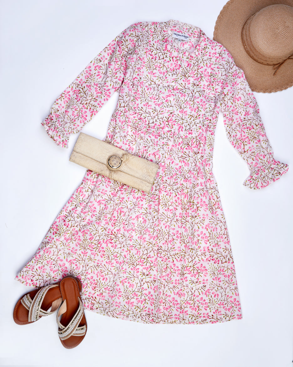 Divya Dress - Cherry Blossom